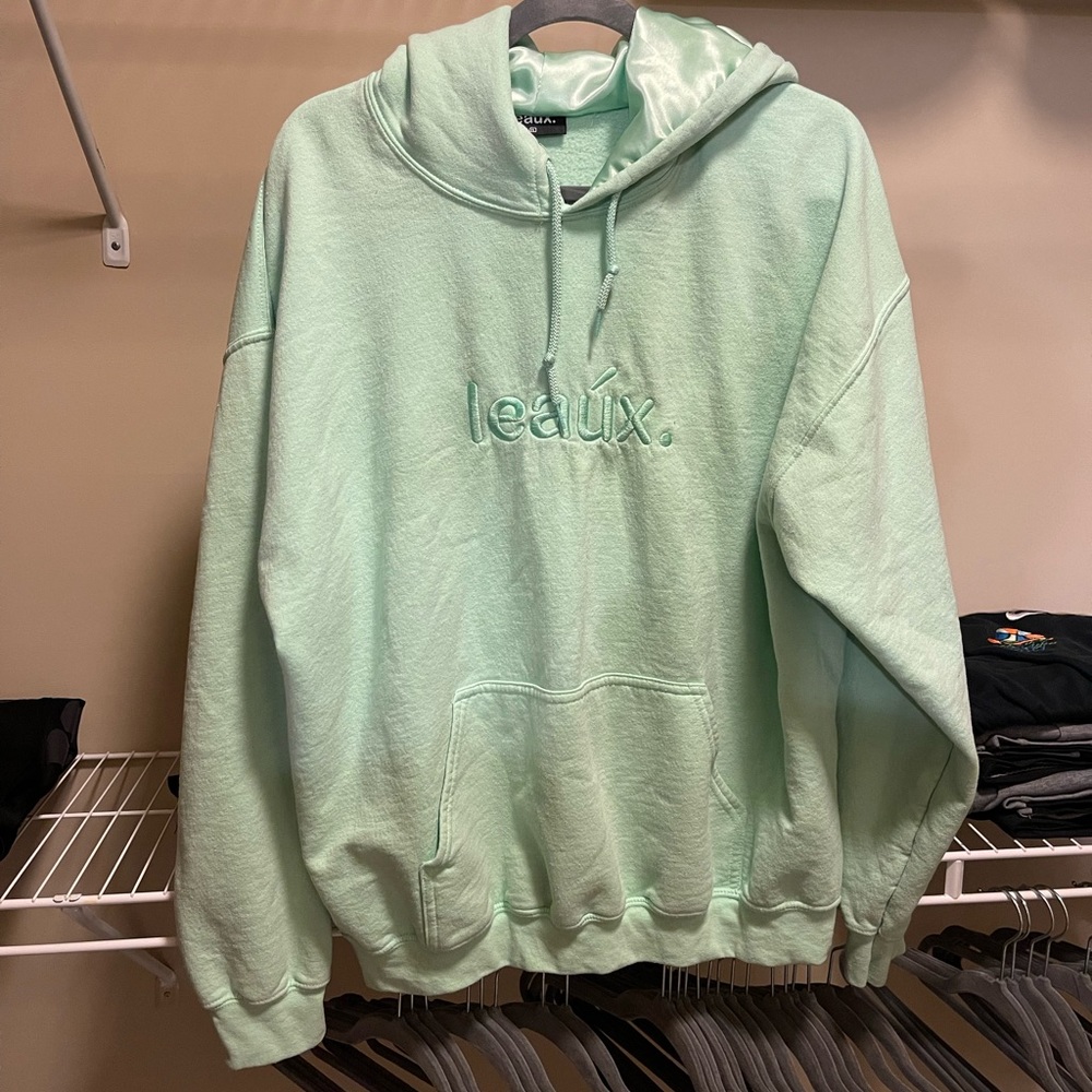 For The Leaúx Hoodie (Mint)